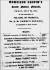쇼팽의 1848년 7월 런던 팔머쓰 저택연주회의 공연 프로그램. [사진 Wikimedia Commons]