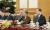 문재인 대통령이 23일 중국 베이징 인민대회당에서 시진핑 중국 국가주석과 정상회담을 하고 있다. 청와대사진기자단