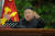김정은 북한 국무위원장이 28일 평양에서 열린 조선노동당 중앙위원회 제7기 제5차 전원회의에서 연설하고 있다.  [사진 노동신문]