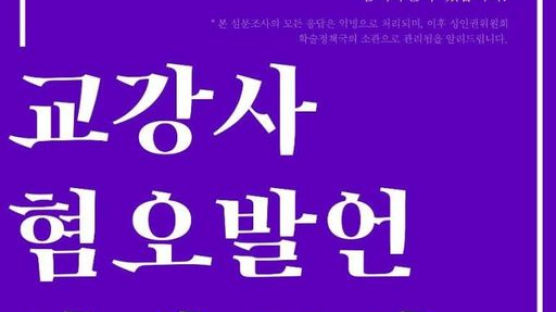 “야동 올려야 강의 자료 볼거냐” 동덕여대 교수 혐오발언 논란