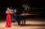 바이올리니스트 사라 장이 29일 서울 예술의전당에서 피아니스트 훌리오 엘리잘데와 공연했다. 7년 만의 내한 독주였다. [사진 크레디아]