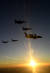 박한기 합참의장이 2019년 마지막 날인 31일 ‘하늘의 지휘소’로 불리는 공군 항공 통제기 E-737 피스아이(맨 앞)에 탑승해 우리군의 군사 대비 태세를 점검했다. [사진 합참]