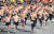  1일 대전 갑천변에서 열린 2020년 맨몸 마라톤에서 참가자들이 7㎞ 코스를 달리고 있다. [뉴스1]