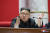 김정은 북한 국무위원장이 12월 말 노동당 중앙위원회 전원회의를 주재하는 모습.[연합뉴스]