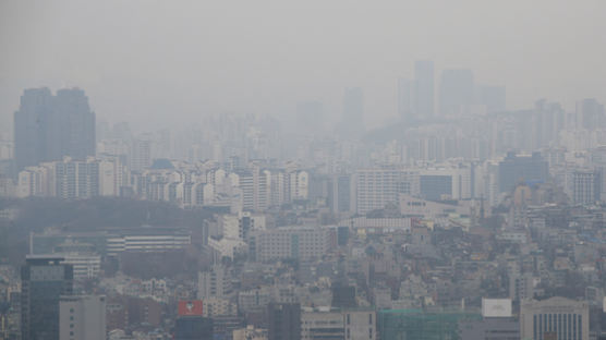 내일은 오늘보다 공기 더 나쁘다···서해상공서 미세먼지 보니 