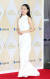 흰색 홀터넥 드레스를 입은 배우 한예리. [뉴스1]