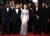이자벨 위페르(가운데 여성)가 영화 '프랭키'로 지난해 칸 영화제 초청돼 레드카펫을 밟고 있다. 그는 이 영화에서 대담한 노출 신을 선보였다. [로이터=연합뉴스]