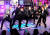 방탄소년단(BTS)이 지난해 12월 31일(현지시간) 미국 타임스 스퀘어에서 열린 새해맞이 라이브 무대에서 공연하고 있다. [로이터]