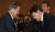 문재인 대통령과 윤석열 검찰총장이 지난해 11월 8일 오후 청와대에서 열린 반부패정책협의회에서 인사하고 있다. [사진 청와대]