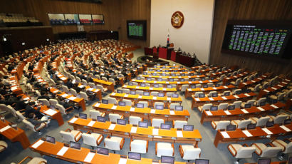 198개 법안 처리에 163분 걸렸다…한국당 뺀 '4+1'의 속도전