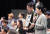 지난해 11월 19일 서울 상암동 MBC에서 열린 '국민이 묻는다, 2019 국민과의 대화'에서 고(故) 김민식 군의 부모가 문재인 대통령에게 질문하고 있다. [연합뉴스]