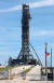 지난해 7월 미국 플로리다 케이프 커내버럴에 있는 케네디 우주센터에서 NASA의 신형 로켓 우주발사시스템(SLS) 발사대가 건설되고 있다. [로이터=연합뉴스]