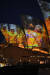  11일(현지시간) 호주 시드니 오페라 하우스 지붕에 소방관 이미지가 투영되고 있다. [AFP=연합뉴스]