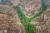 지난 9일(현지시간) 촬영된 항공 사진. 호주 소방관들이 화마로부터 지켜낸 '울레미 소나무' 군락지가 초록빛이다. [AFP=연합뉴스]
