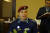 네팔 안나푸르나 눈사태 실종자 구조 총 책임자인 현지 카스키군의 D.B. 카르키 경찰서장이 20일 오후(현지시간) 현장지휘본부에서 간담회를 하고 있다. [연합뉴스]