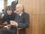 오쿠노 쇼 회장이 21일 서울아산병원에서 통역의 도움을 받아 기자들의 질문에 답하고 있다. 곽재민 기자 