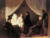 『쇼팽의 마지막 순간』. 테오필 퀴아토프스키 그림. 제인 스털링의 의뢰에 따라 그려짐. 1849 ~ 1850. 프레데릭 쇼팽 기념관 소장. [사진 Wikimedia Commons]