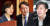 추미애 법무부 장관(왼쪽부터)과 윤석열 검찰총장, 조국 전 법무부 장관. [뉴시스·뉴스1·연합뉴스]