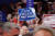 미 공화당 전당대회(RNC)에서 한 공화당 지지자가 '아메리카 퍼스트(미국 우선주의)'를 옹호하는 팻말을 들고 있다. [로이터=연합뉴스]