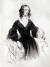 제인 스털링과 어린 질녀. 1840년경. Achille Deveria 그림. [사진 Wikimedia Commons]