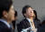새로운보수당 유승민 의원이 31일 오전 서울 여의도 국회 의원회관에서 열린 당대표단 회의에서 잠시 생각에 잠겨 있다.[연합뉴스]