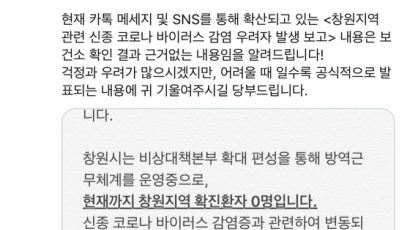 "신종 코로나 의심환자 병원 근무"...가짜뉴스 유포 30대 조사 중