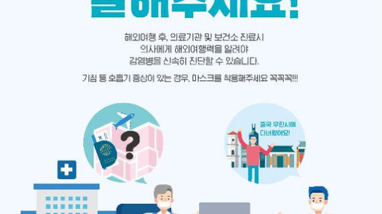 정부 “중국발 입국자에게 건강상태 점검 ‘자가진단 앱’ 보급” 