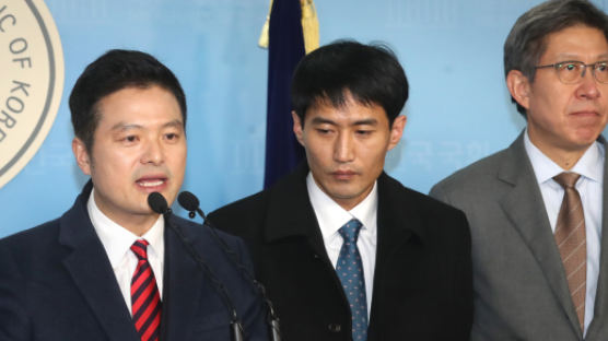 "문재인 정권 폭주 막아야" 김태우·김상교 통합신당 지지 선언