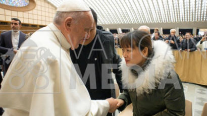 교황의 사과, 버럭했던 여신도에 "나도 종종 인내심 잃는다"