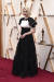 블랙과 화이트의 조화가 돋보이는 루시 보인턴의 드레스. [사진 AP=연합뉴스]
