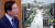  박원순 서울시장(왼쪽)과 광화문광장 국제설계공모 당선작 ‘딥 서피스’ 투시도. [사진 서울시·뉴스1]