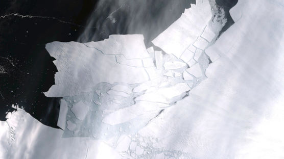 [한컷플러스+] 서울 면적 절반크기 빙산 'B-49', 남극대륙서 떨어져나와