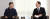 박용만 대한상의 화장(오른쪽)과 김동명 신임 한국노총위원장이 12일 오후 서울 중구 대한상공회의소에서 밝게 웃으며 환담하고 있다.[뉴스1]