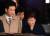 2017년 3월 22일 박근혜 전 대통령과 유영하 변호사(왼쪽)가 서울 서초동 서울중앙지검에서 조사를 받은 뒤 함께 검찰청사를 나서는 모습.  [연합뉴스]