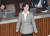 추미애 법무부 장관이 18일 서울 여의도 국회에서 열린 교섭단체 대표연설에 참석하고 있다.[연합뉴스]