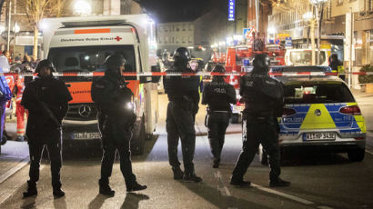 "독일 하나우에서 총기난사로 최소 8명 사망·5명 부상"