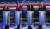 마이클 블룸버그 전 뉴욕시장이 19일(현지시간) 라스베이거스에서 열린 민주당 경선 TV토론에서 집중포화를 당했다. 왼쪽부터 블룸버그 전 시장, 워런 상원의원, 샌더스 상원의원, 바이든 전 부통령. [로이터=연합뉴스]