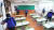 지난 19일 오후 경기도 수원시의 한 초등학교에서 장안구 보건소 관계자들이 신종 코로나바이러스 감염증(코로나19) 예방을 위해 교실 소독을 하고 있다. [연합뉴스]