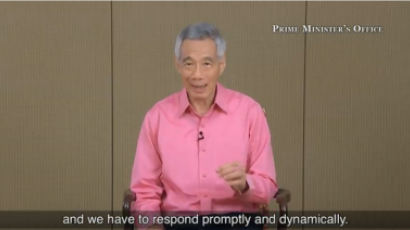 "확산 못막는다, 전략 바꾸자" 싱가포르 진정시킨 '총리 고백'