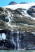 온난화가 바꿔놓은 북극의 생태. 그린란드 수도 누크의 상징인 세르미치아크산. 최근 온난화 탓에 산 정상의 만년설이 녹은 물이 폭포를 이루며 흘러내리고 있다. 최정동 기자
