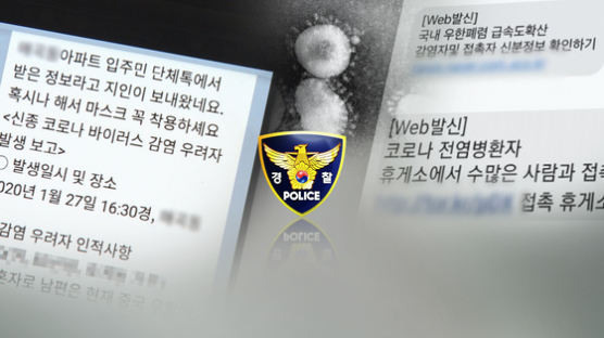 "인천 종합병원에 코로나 확진자" 가짜 뉴스 유포자 2명 기소