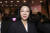 어깨 위에 핑크 하트를 달은 배현진 자유한국당 서울 송파을 당협위원장이 17일 오후 국회 의원회관에서 열린 '미래통합당 출범식'에 참석하고 있다. 임현동 기자