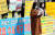 5일 서울 청와대 사랑채 앞에서 전국신천지피해자연대 관계자들이 신천지를 추가 고발하기에 앞서 기자회견 하고 있다. 연합뉴스