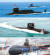 위부터 SLBM 장착한 중국 진급 핵잠수함, 비핵잠수함 중 세계 최대 규모인 일본 소류급 잠수함, 3000t급인 한국 안창호함. [중앙포토]