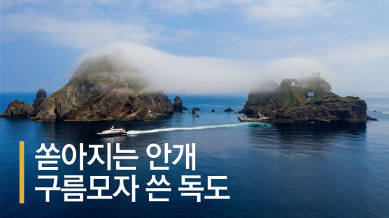 [영상]산꼭대기 안개폭포, 구름모자 쓴 독도…별별 기상사진