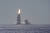 지난 12일 미국 캘리포니아 샌디에이고 앞바다에서 오하이오급 전략핵잠수함 메인함이 잠수함발사탄도미사일(SLBM) 트라이던트2를 시험 발사하고 있다. [뉴스1]