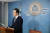 오태양 미래당 대표가 23일 오후 서울 서초구 당사에서 총선 출마 기자회견을 하고 있다. 장진영 기자