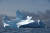 지난해 11월 남극 해프문 섬 인근에서 관찰된 빙산의 모습. AFP=연합뉴스