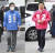 제21대 국회의원선거 후보자 등록 첫 날인 26일 오전 서울 종로구 선거관리위원회에서 이낙연 후보(왼쪽)와 황교안 후보가 등록을 하기 위해 걸어오고 있다. 임현동 기자
