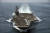 미국의 핵추진 항공모함 시어도어 루스벨트함(CVN-71)이 지난 2015년 4월 아라비아 해를 지나고 있는 모습. [EPA=연합뉴스]